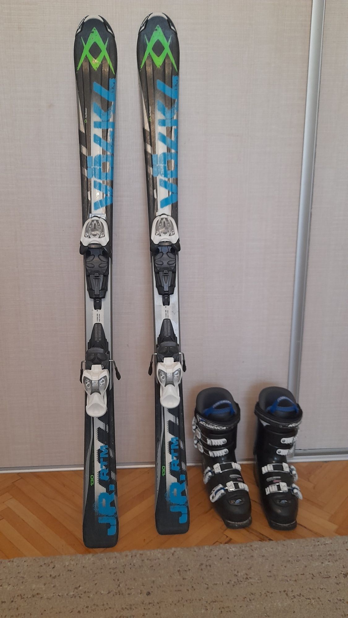 Ski, schi Volkl 130 si clapari Nordica 23.5