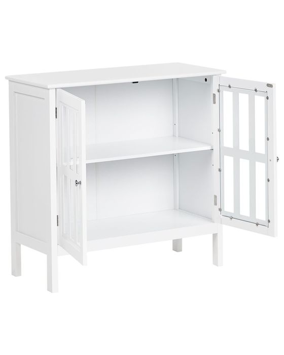 NOU Vitrină mdf "MIRAM", 80cm, alb