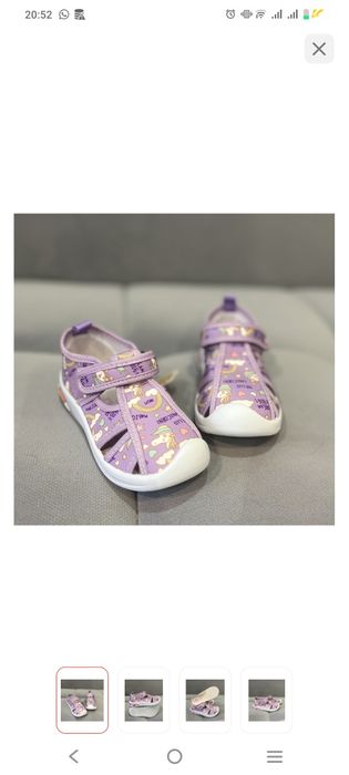 Сандалии Tom-Miki фиолетовый