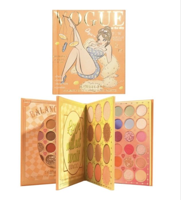 Палитри сенки, ружове, контури - всичко в 1