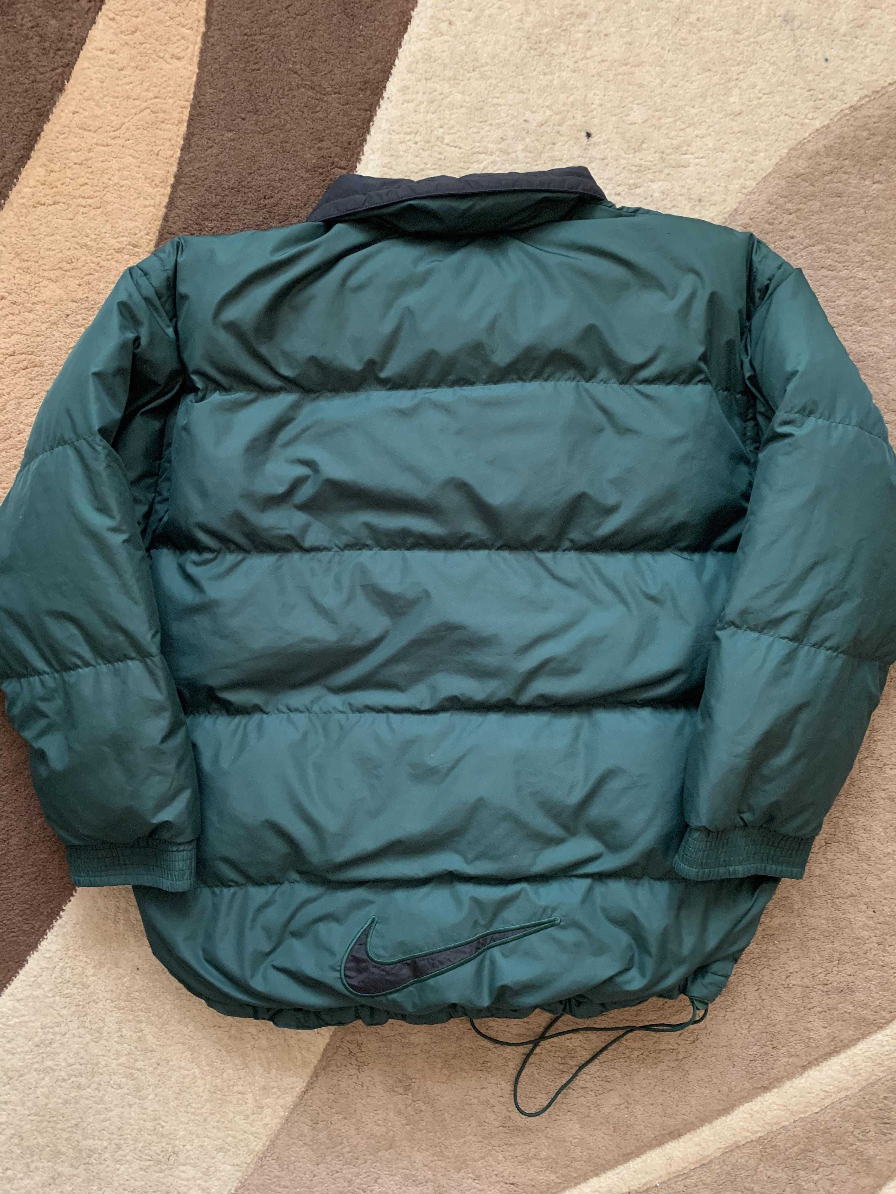 Geaca Nike Puffer 90s Vintage Groasa 100% Puf Gasca Pene Big Swoosh