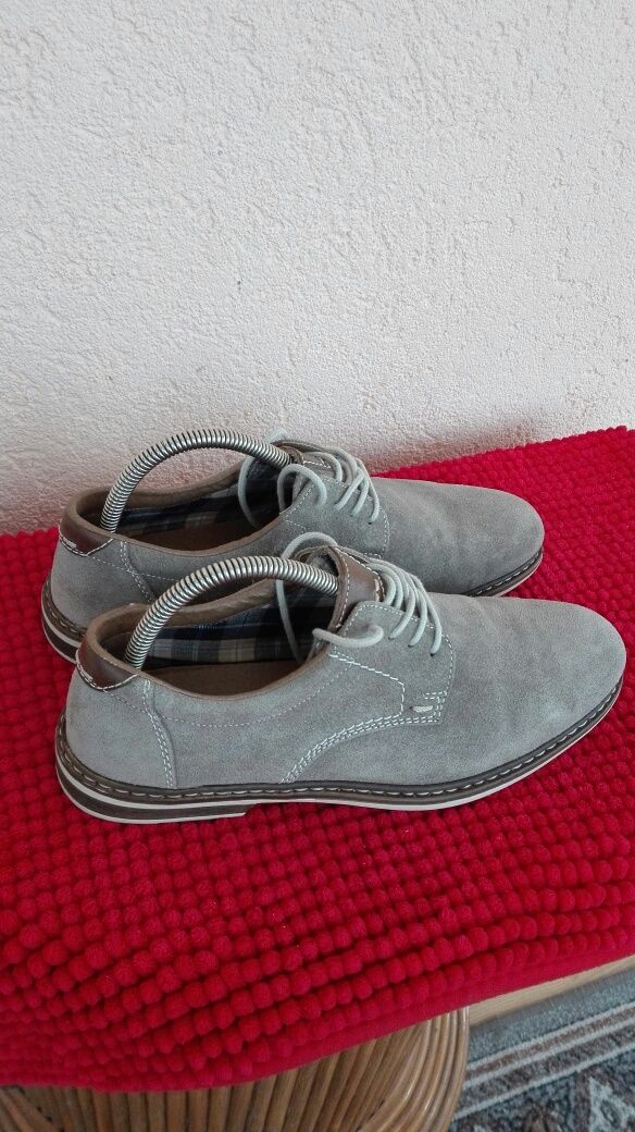 Pantofi Rieker nr 40 piele întoarsă
