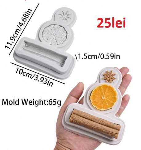 Matrite din Silicon pentru Craciun part 4– lumanari, sapun, ipsos