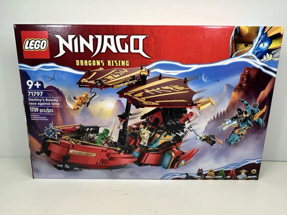 SIGILAT!! LEGO  Ninjago - Destiny's Bounty - Cursa contra timp 71797