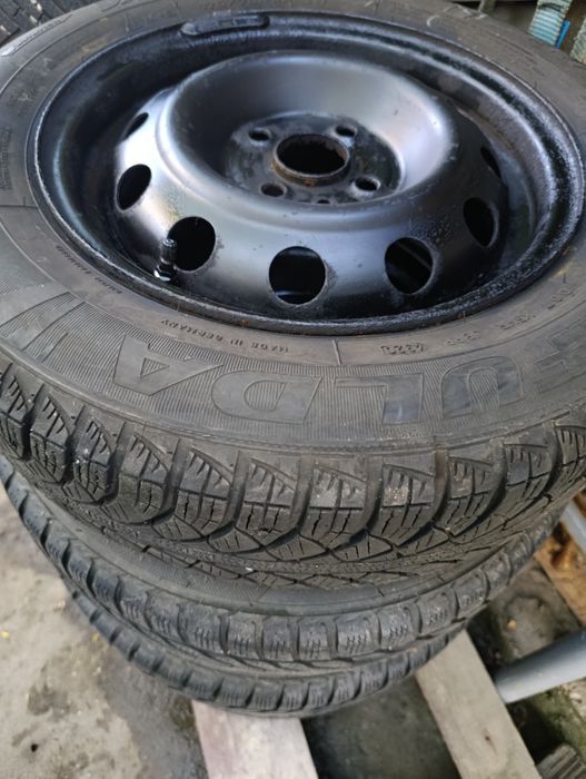 Set roti iarna Hyundai i20 i10 R14 anvelope Fulda