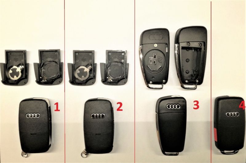 Ключ кутийка дистанционно за Ауди Audi