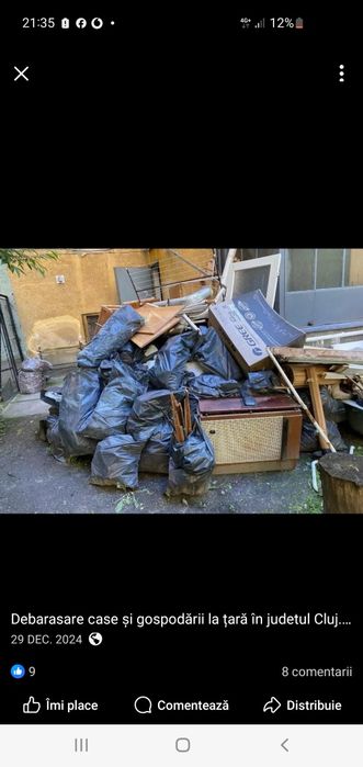 Debarasare apartamente