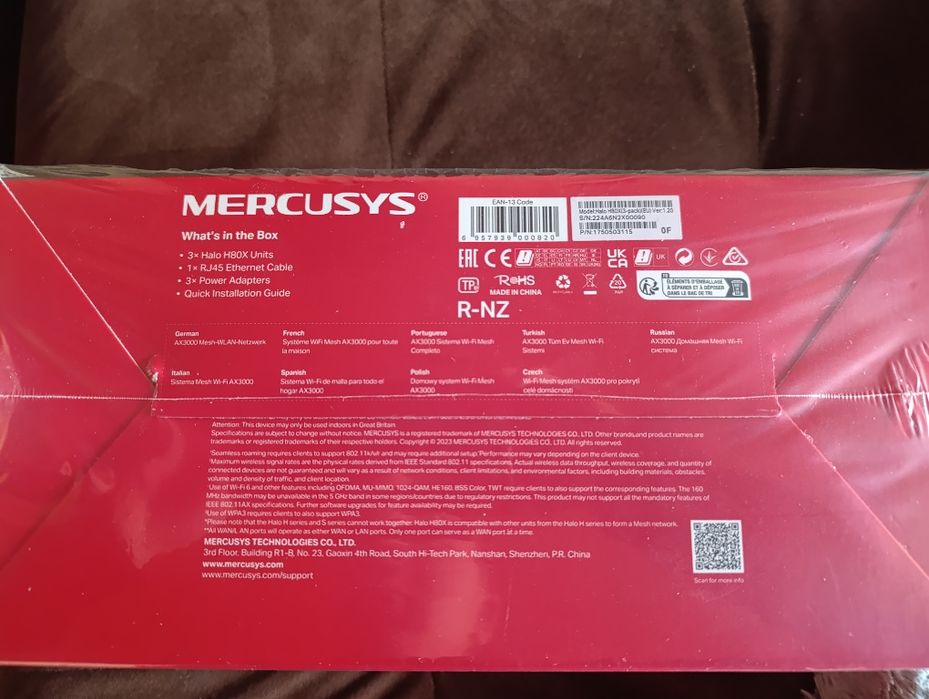 MERCUSYS AX3000 Whole Home Mesh Wi-fi System