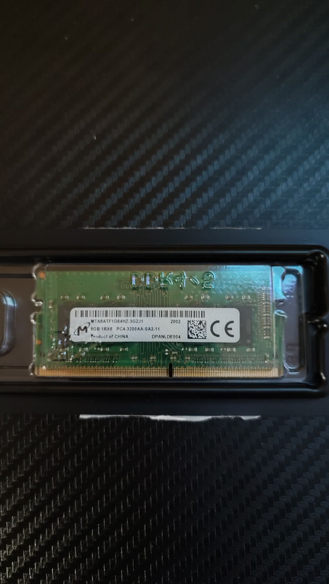 Placa RAM laptop ddr4 8gb 3200mhz (a fost utilizată într-un Asus Tuf F