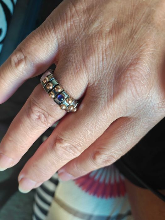 Продавам италиански сребърен пръстен