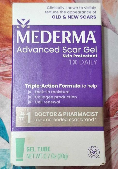 Гель от шрамов MEDERMA 20гр