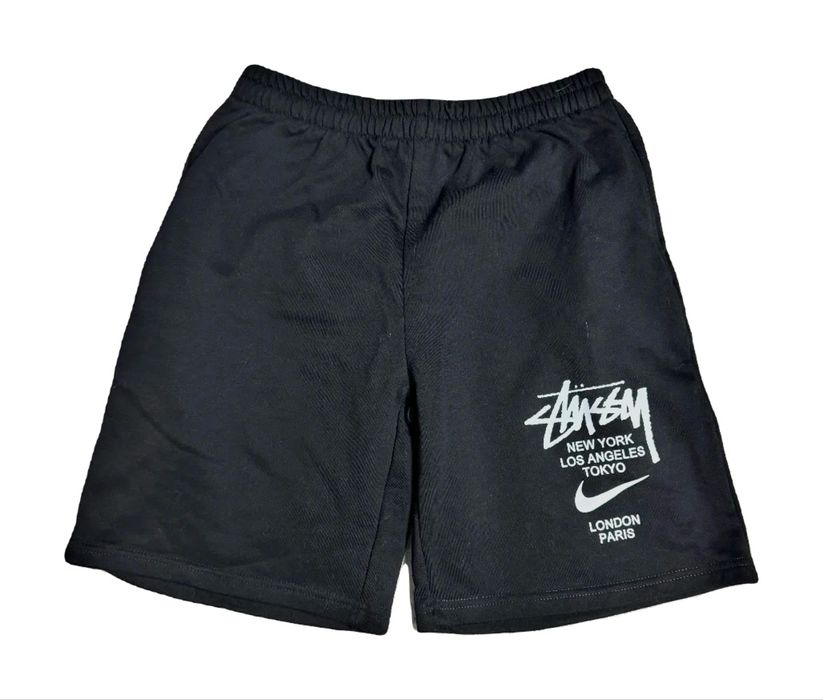 stussy shorts culoarea negru