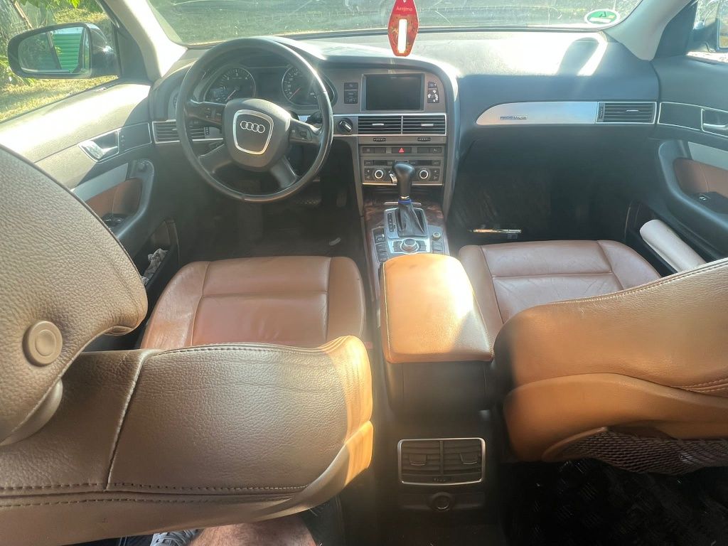 Interior scaune si bancheta din piele Audi A6 c6 4f