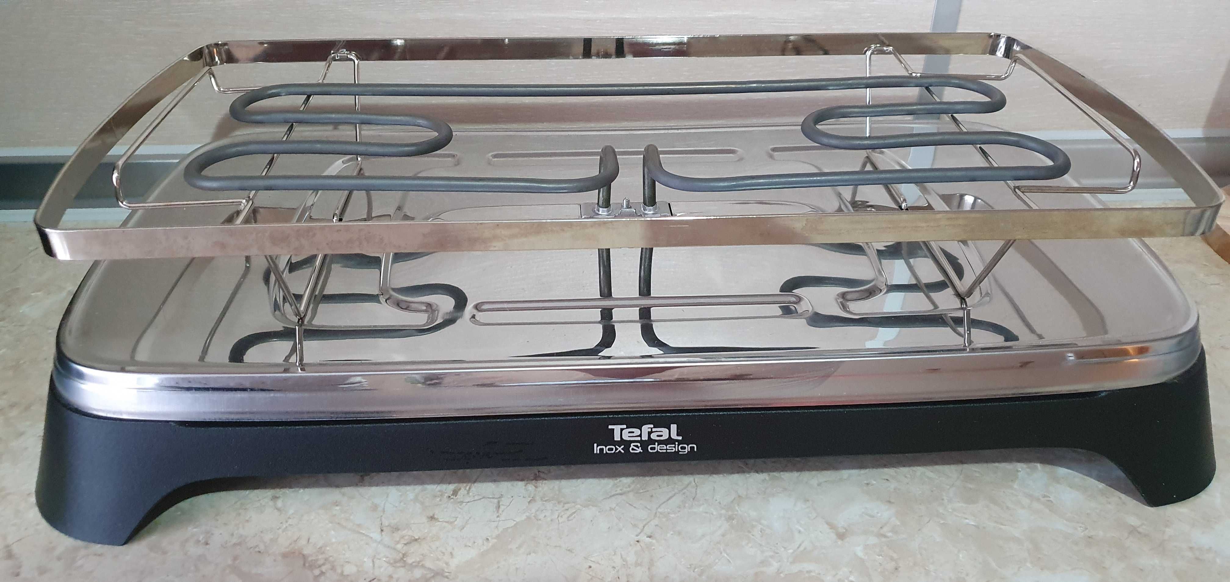 Tefal Gourmet 10 Inox&Design  - Recalette & Gril  ( ЧИСТО НОВА )