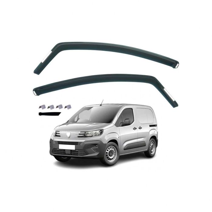 2 броя Ветробрани за Peugeot Partner Citroen Berlingo Opel Combo 2018