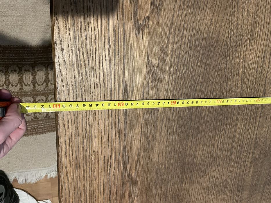 Vand masa extensibila din lemn masiv