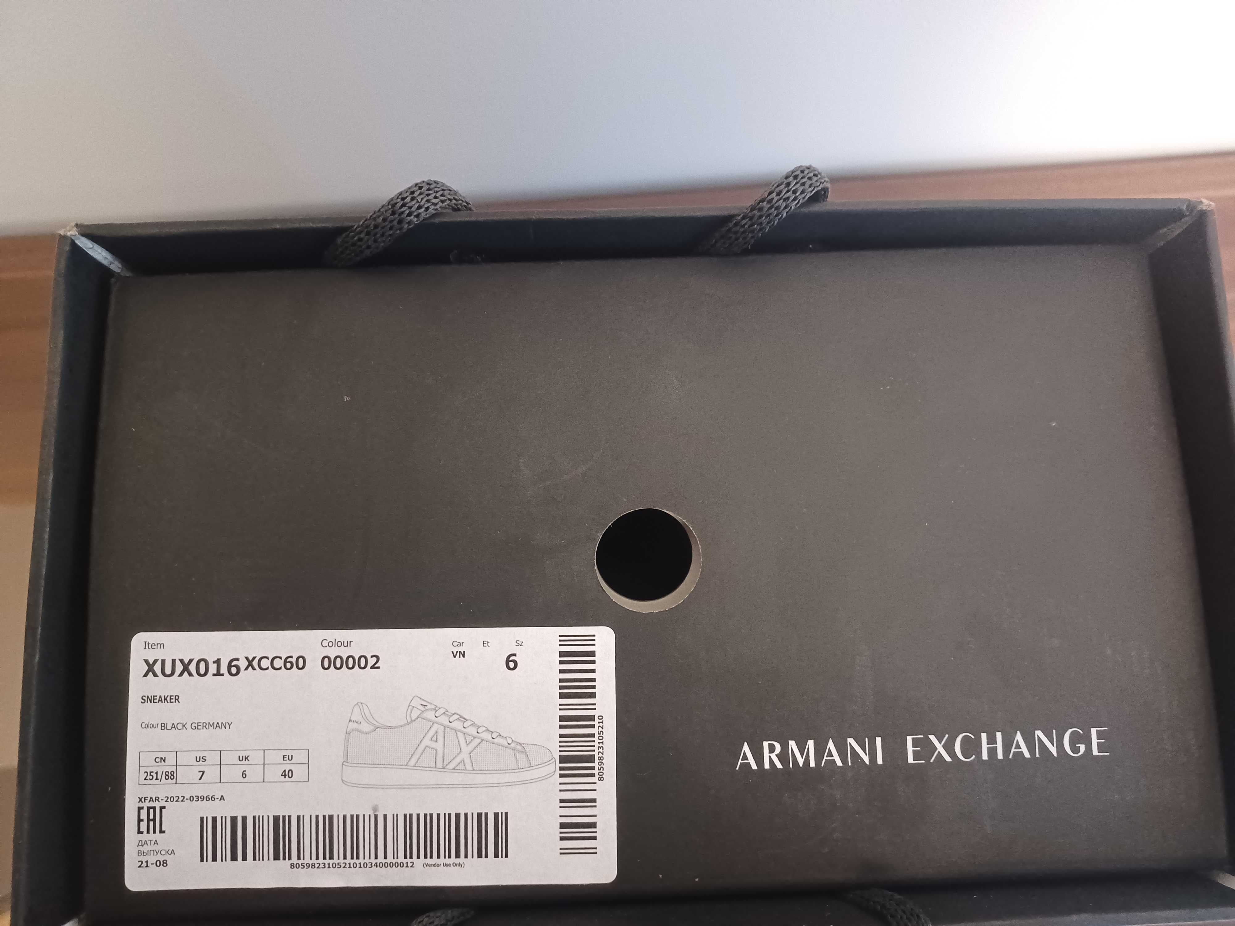 Оригинални обувки Armani Exchange