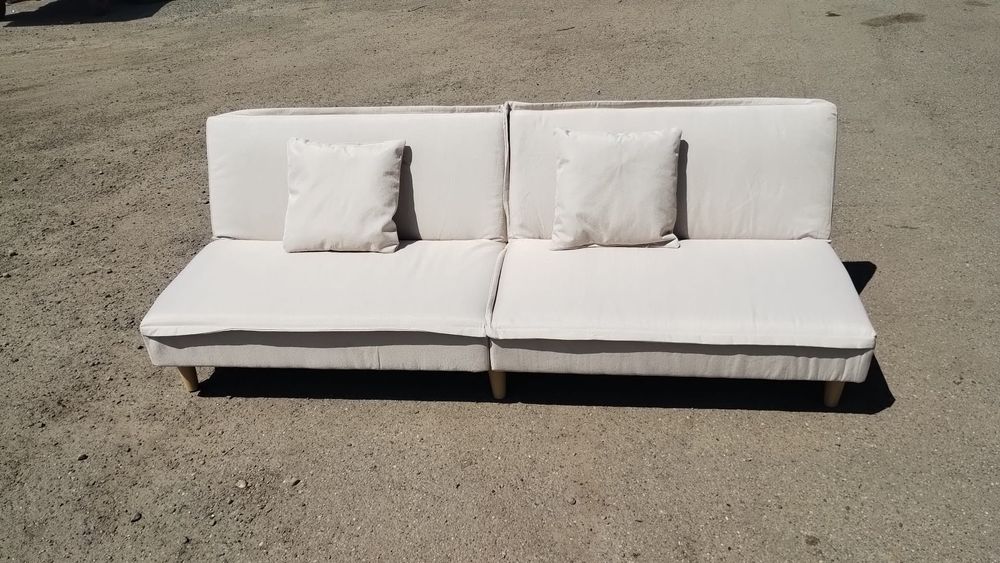 Canapea extensibila crem 190cm