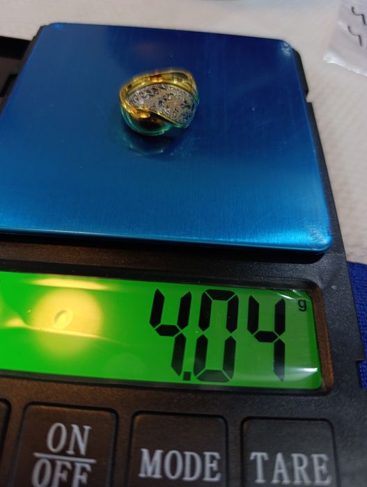 Итальянская золотая кольцо, Graziella Проба 585, вес 4,04гр,размер 19