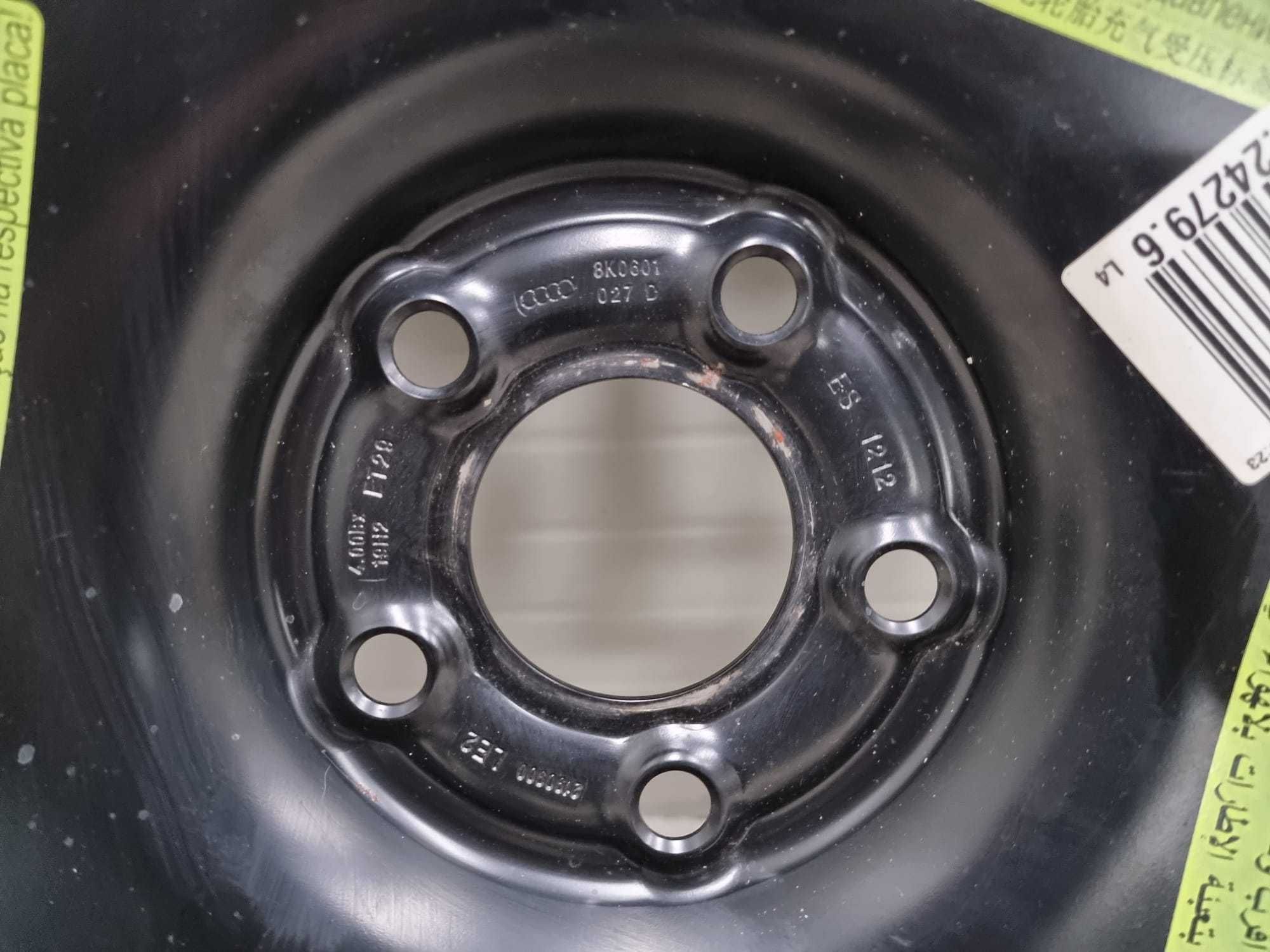 Rezerva Slim/Ingusta R19 5x112 AUDI A4 b8-b9,A5,A6,A7,A8,Q5,MERCEDES