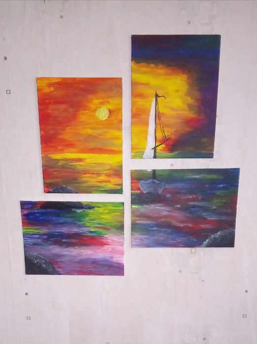 Картина/Графика с туш/ Акварел - авторски