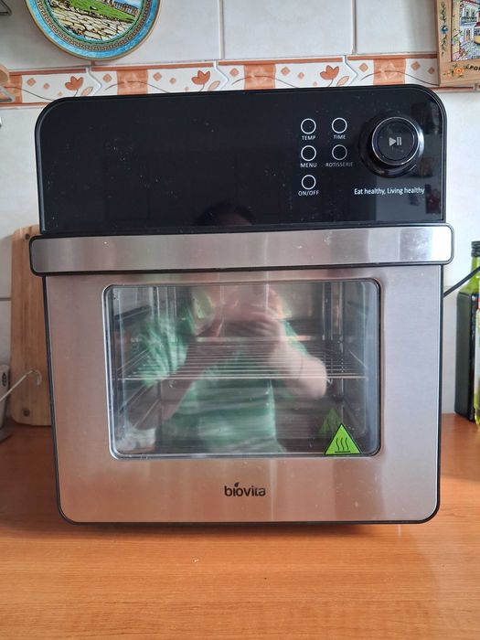 Airfryer Biovita, interior inox, stare impecabila