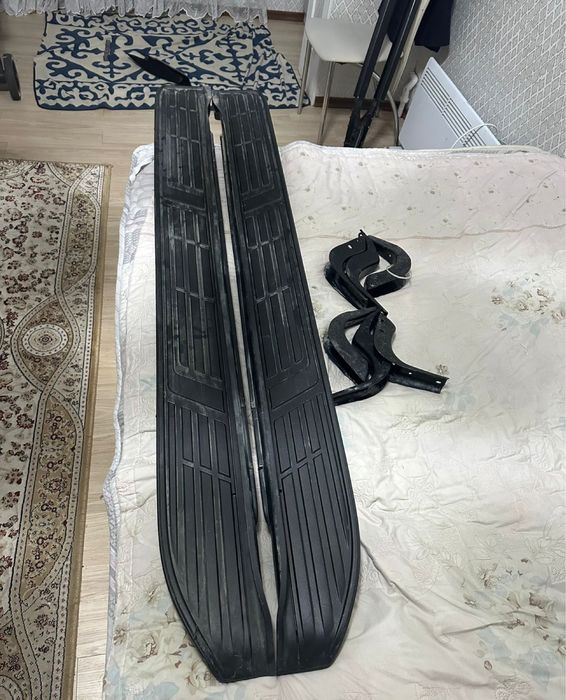 Порог подножка на прадо 150 и рейлинги на прадо 120-150