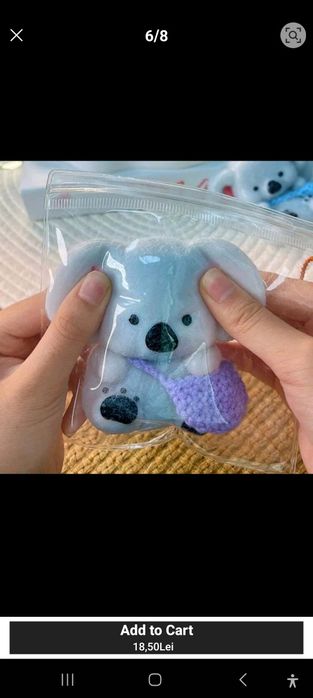 Mystery box cu taba squishy