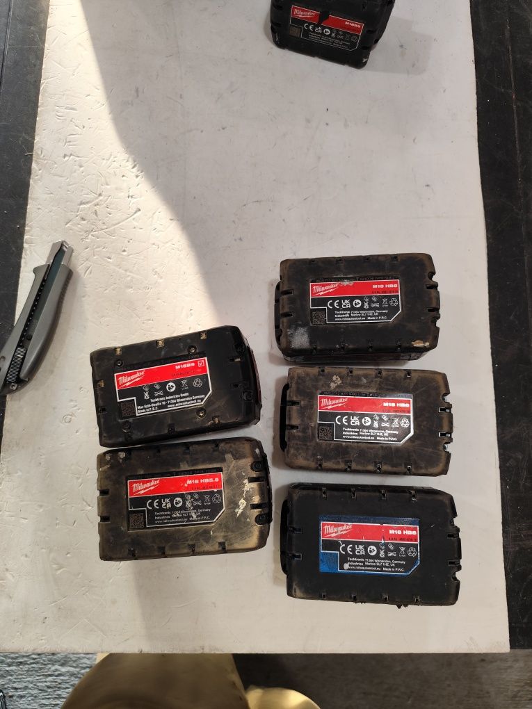 Акумулаторни батерии Милуоки 18 волта Milwaukee M18 HB8 HB5.5 B9