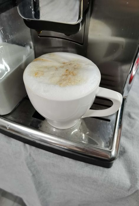 Saeco Piko Baristo - внос , с БГ меню , с кана за мляко и консумативи
