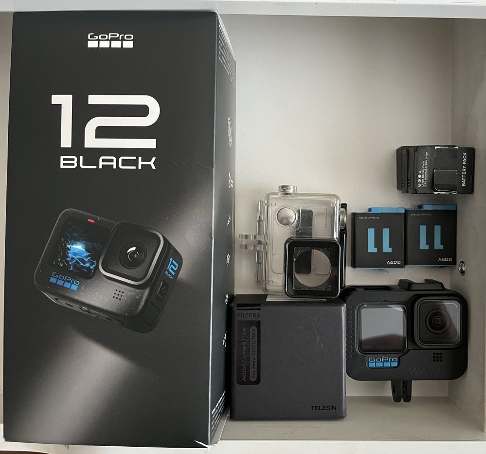 GOPRO HERO BLACK 12 + аксесоари