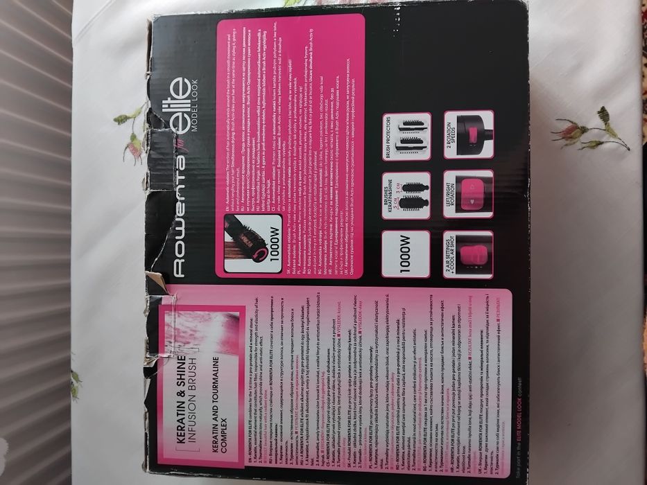 Perie rotativă pentru păr Rowenta