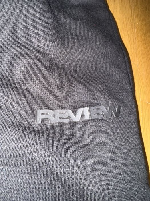 Review sweatpant черен анцуг