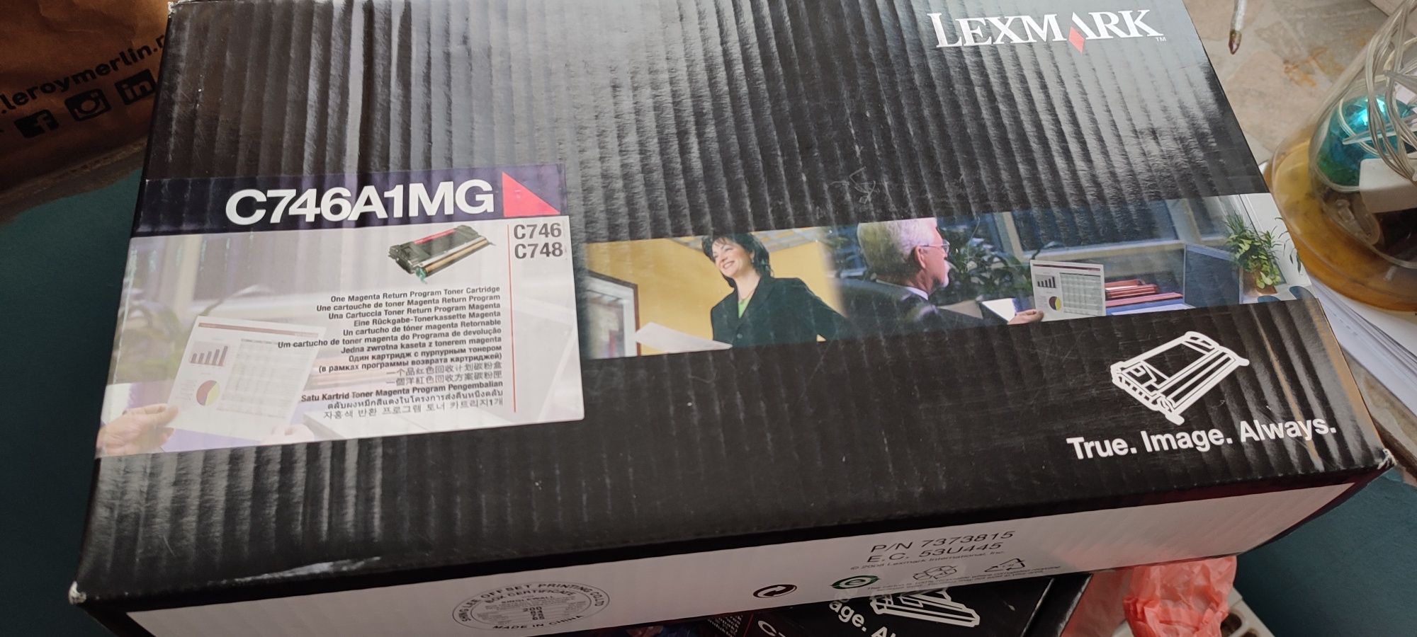 Toner Lexmark C746A1MG Magenta