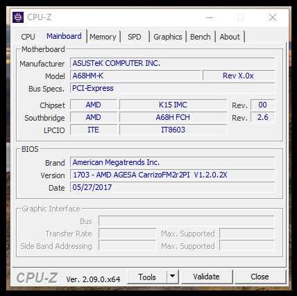 Дъно ASUS A68HM-K +AMD A8-7650K +16gb ddr3