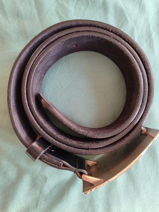 Ремень, буйвол, сталь.