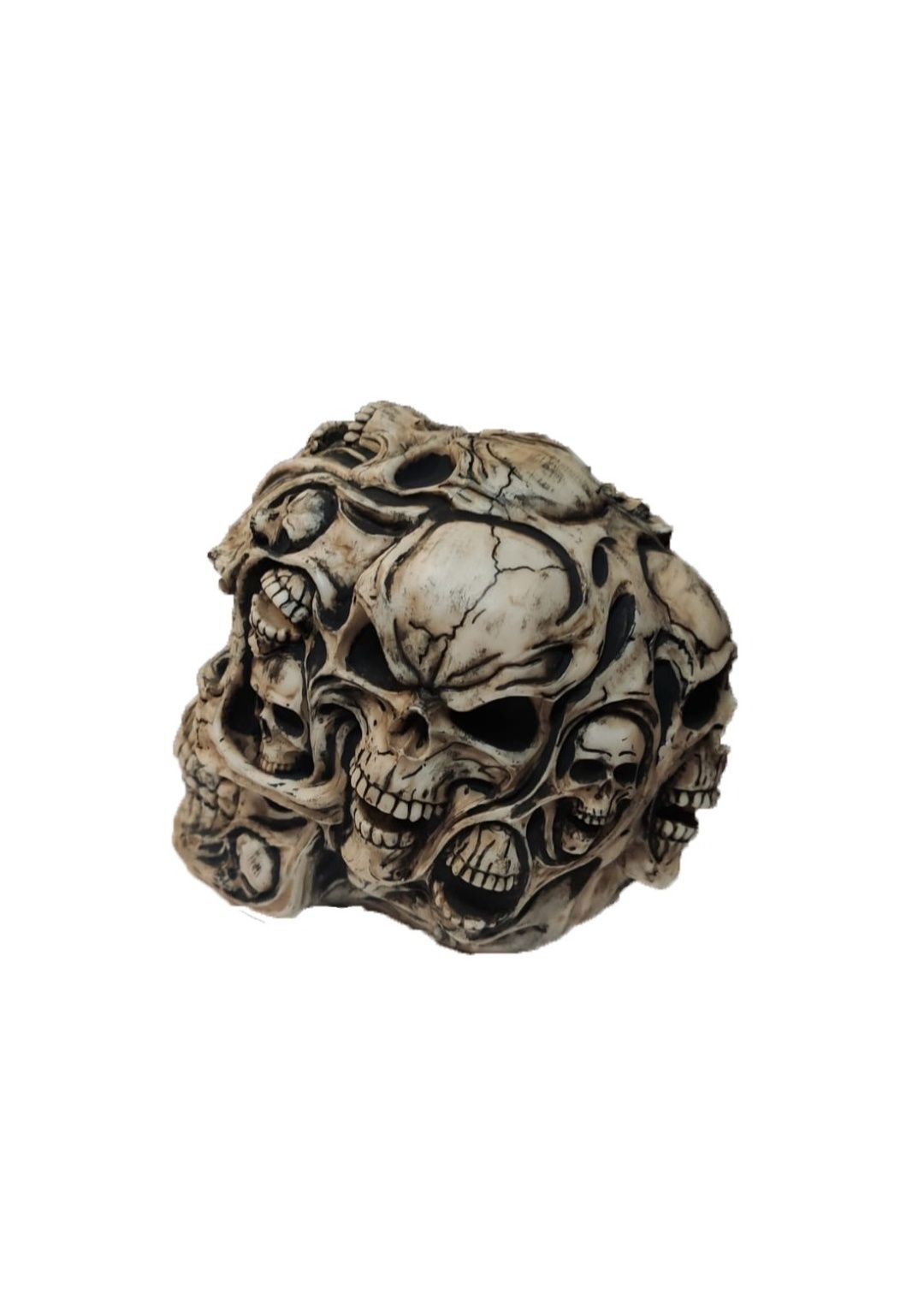 Craniu Uman Decoratiune Halloween goth rock metal punk unic handmade