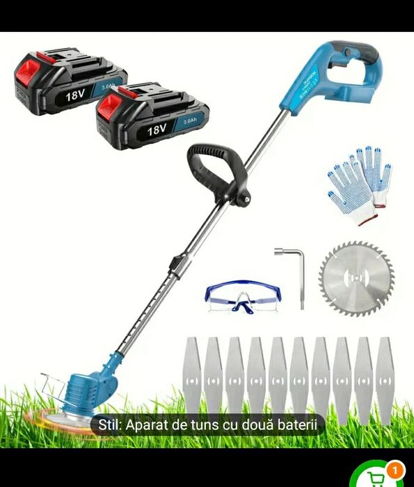 Trimar electric cu acumulatori