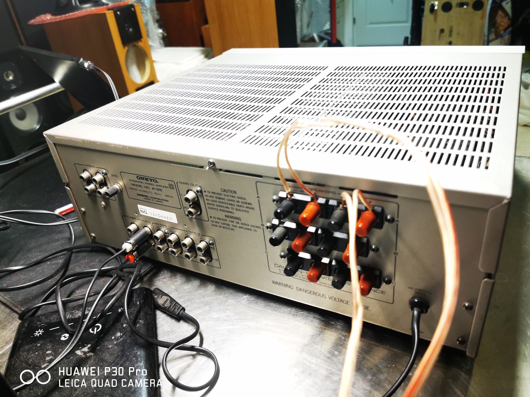 Amplificator stereo Onkyo A-65, Super Servo