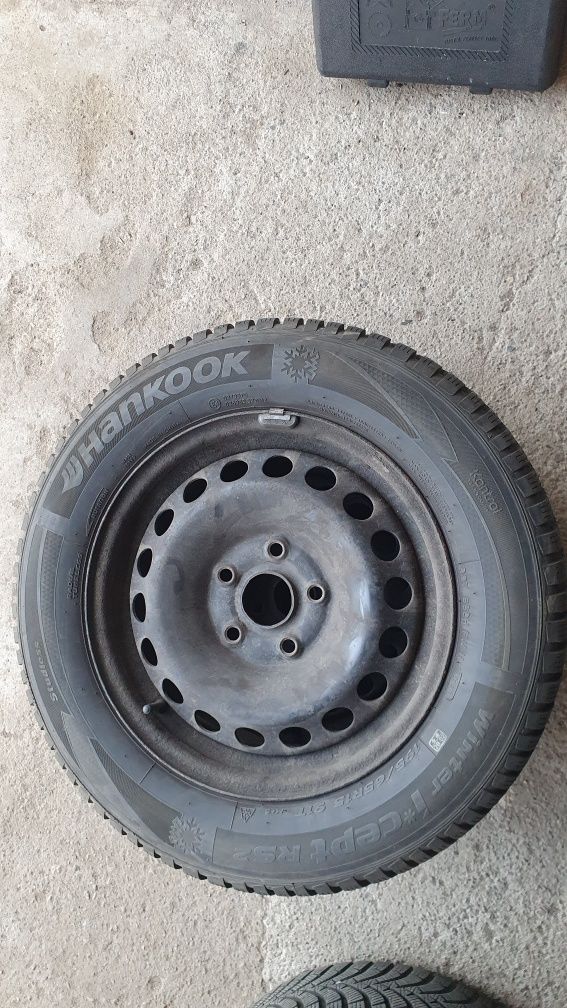 Jante tabla 5x112r15 Anvelope Iarna 195 65 15 Hankook