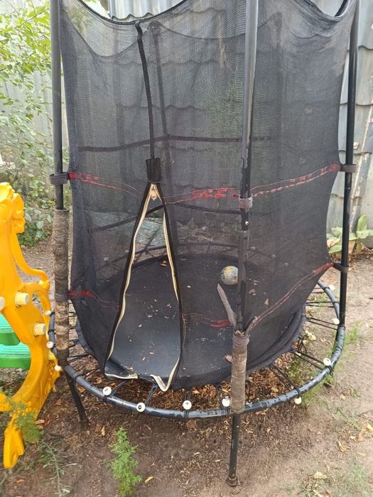 Батут 1метр и горка