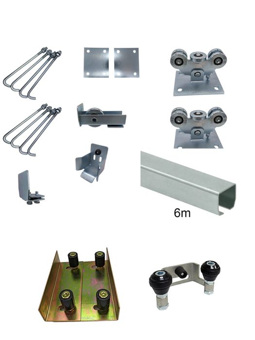 Kit Poarta Autoportanta 5 role greutate 600kg sina 6m
