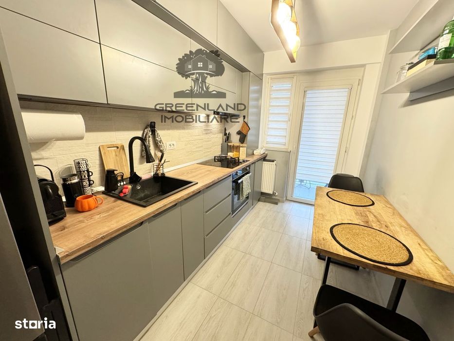 2 CAM 53mp decomandat, mobilat utilat lux, bloc nou, Galata