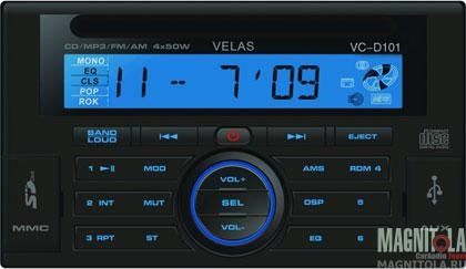 Автомагнитола Velas VC-D101
