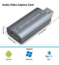 Външен кепчър , HDMI, USB 2.0, Video capture card