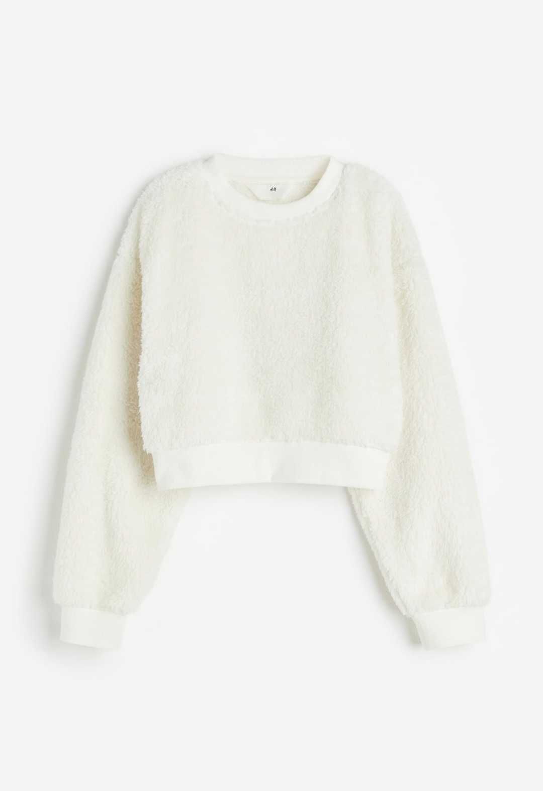 Дамски пухкав суитшчър H&M