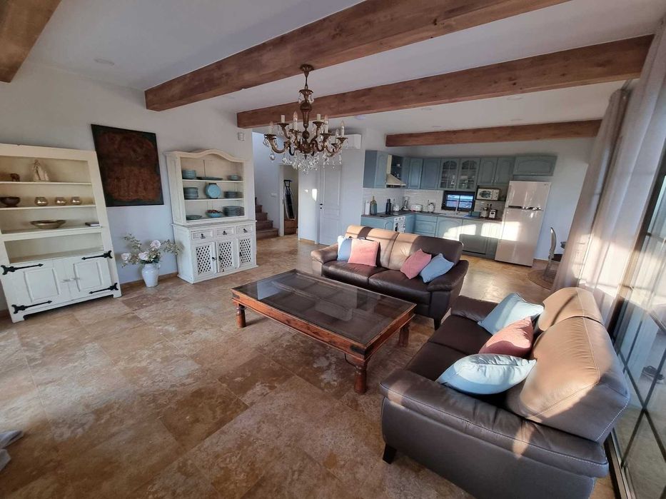 Дивани от естествена кожа двойка и тройка