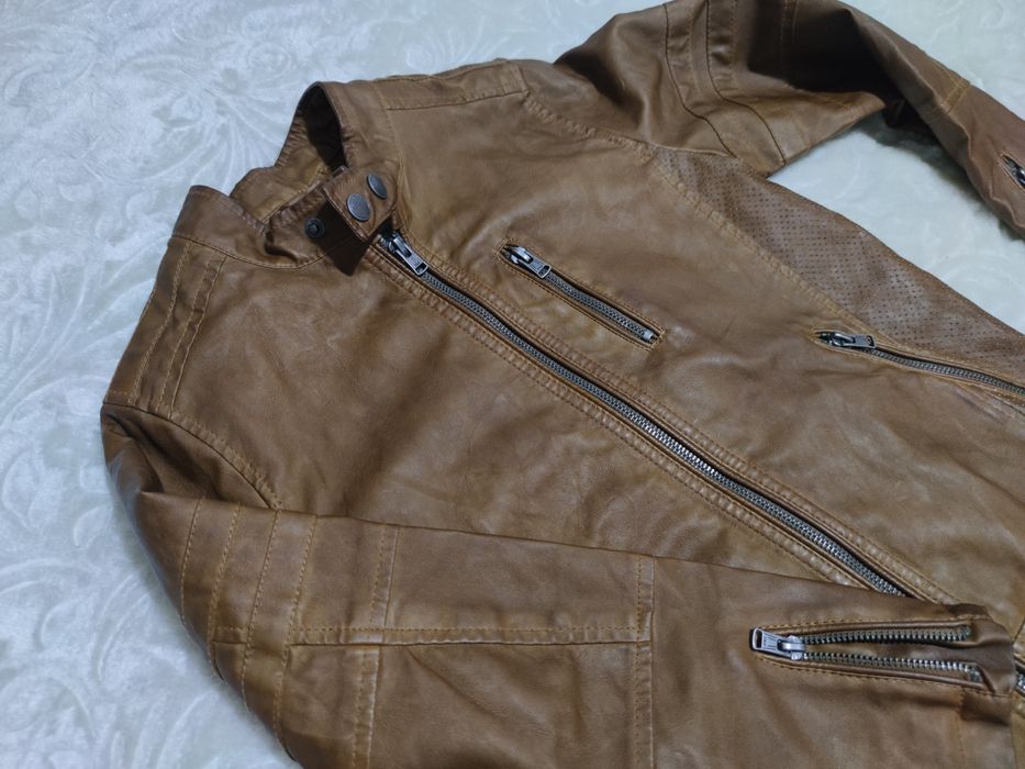 Кожено яке Zara - размер 128