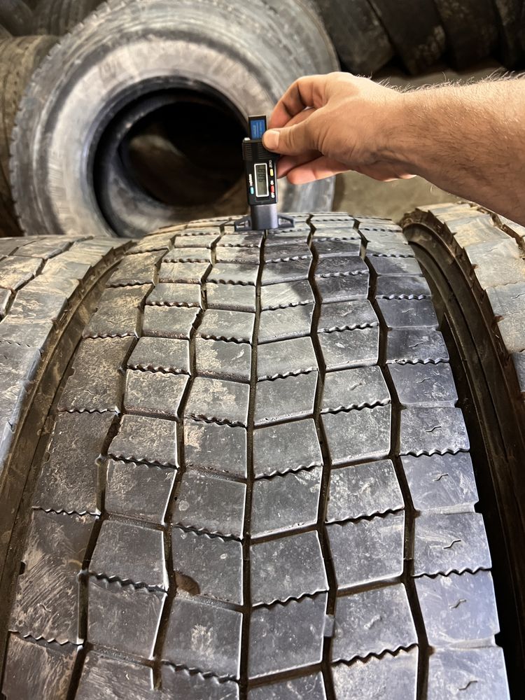4 anvelope camion 315/80/22.5 , Hankook , DOT 2021 , 9 mm