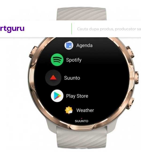 Ceas sport Suunto 7 smart gri antracit